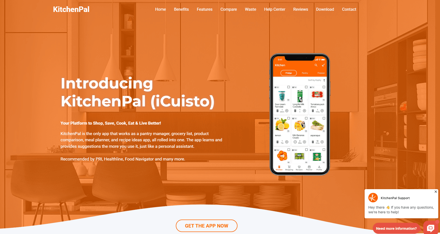 KitchenPal screenshot